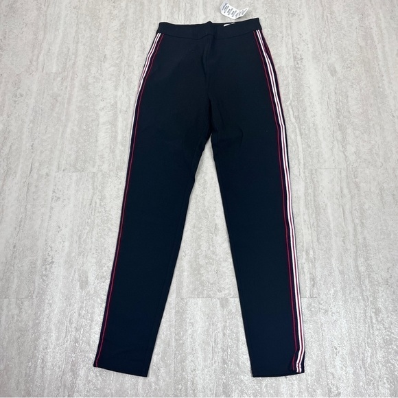 Urban Outfitters black pants with side red stripes small - Picture 2 of 13